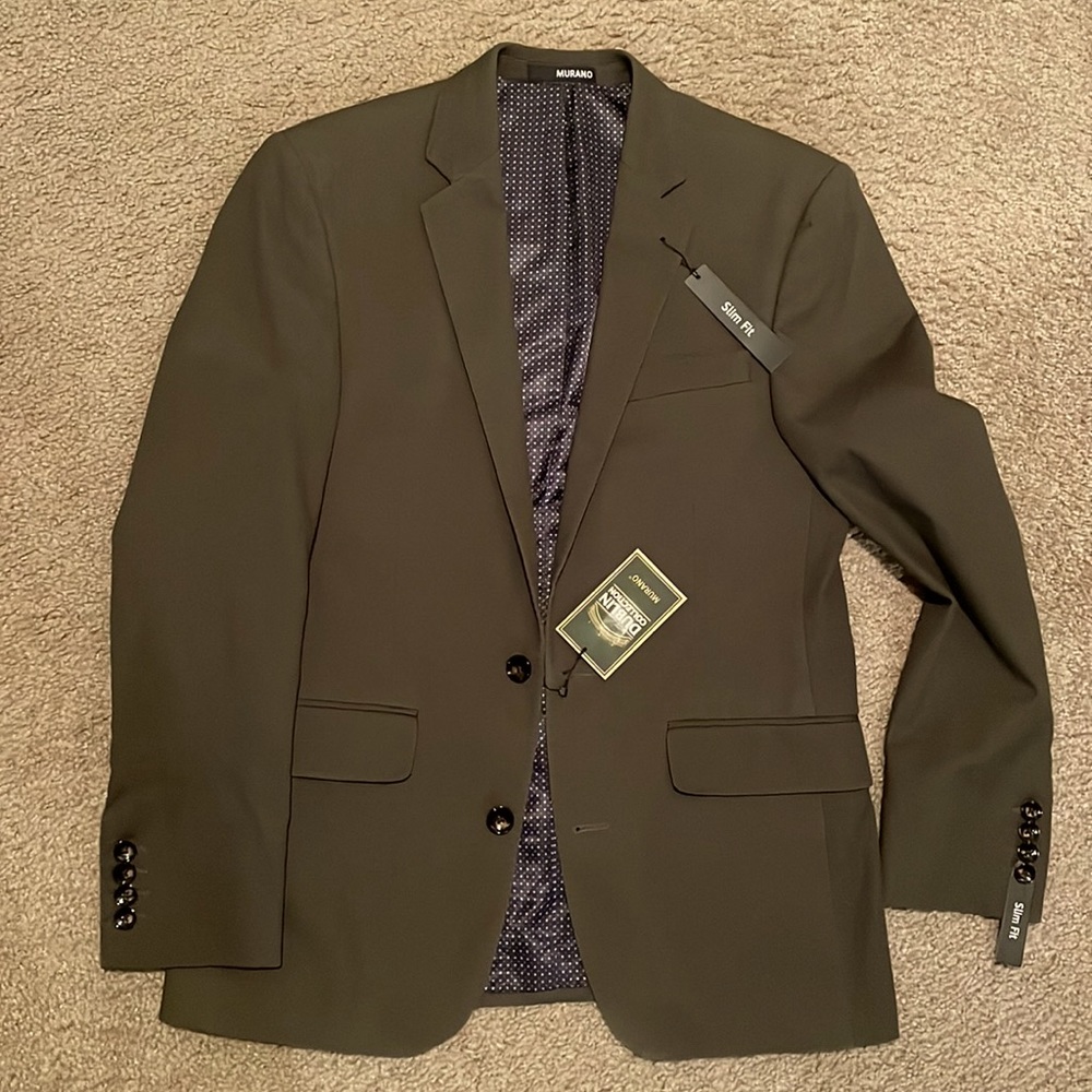 NWT Murano olive green blazer size small.